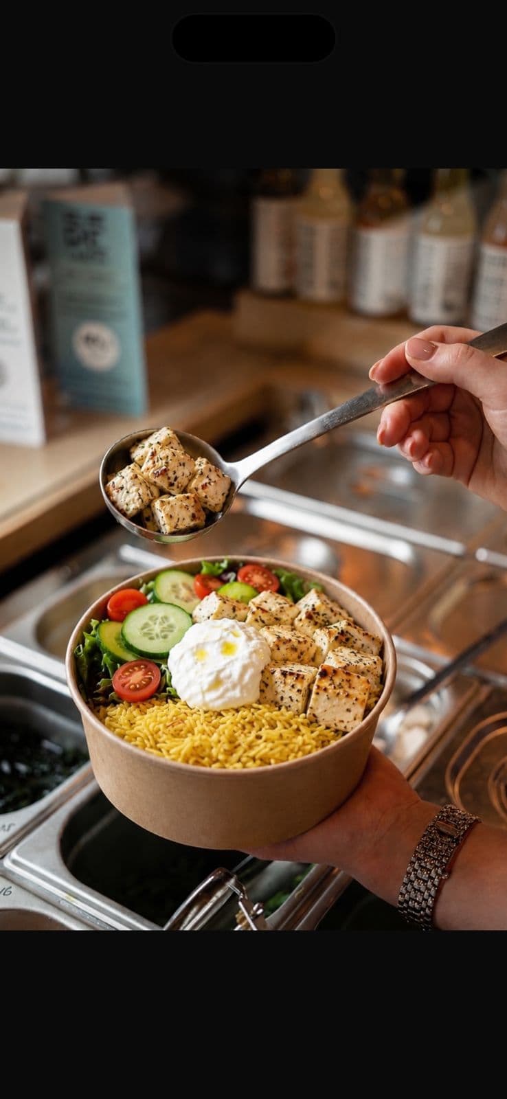 Signature Clean Paneer Rice Bowl